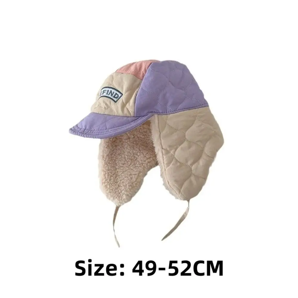 Nuevos gorros cálidos y cómodos para invierno, gorros de lana suave con orejeras, gorro de lana de cordero, gorro con protección para los oídos para niños y niñas - imagen 5