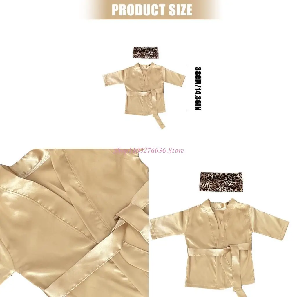 R6FD 2pcs recién nacidos bañera y juego diadema Fotografía Props tela poliéster suave