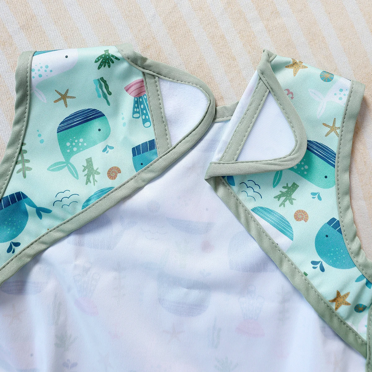 Baberos Elinfant de 1 pieza, paño eructo para niños y niñas, perfecto para regalo de cumpleaños, Baberos de alimentación de bebé, Baberos para comer - imagen 3