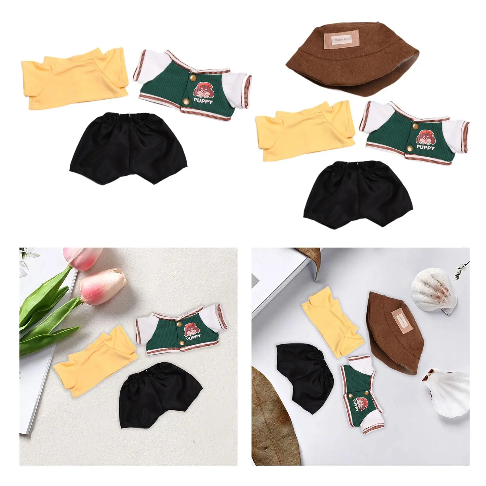 38cm 14.96inch Doll Clothes Baseball Uniform Set Dress up Adorable Fashion Costume Comfortable Doll Accessories for Birthday