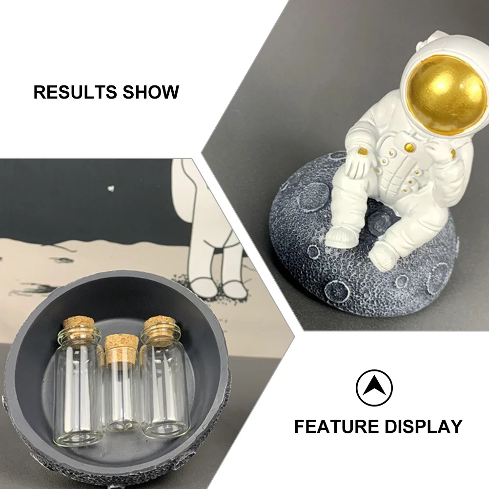 Botella de colección de dientes de bebé, caja de conservación de resina transparente para almacenamiento de cabello Fetal, recuerdo, decoración, botella de almacenamiento de dientes - imagen 5