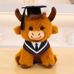 Peluche vaca Highland – Regalo de graduación original