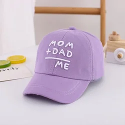 Gorra de béisbol bordada para niños – Protección solar ajustable