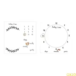 MANUNDA BEBENTE QX2D Tabla de crecimiento bebé para fotos