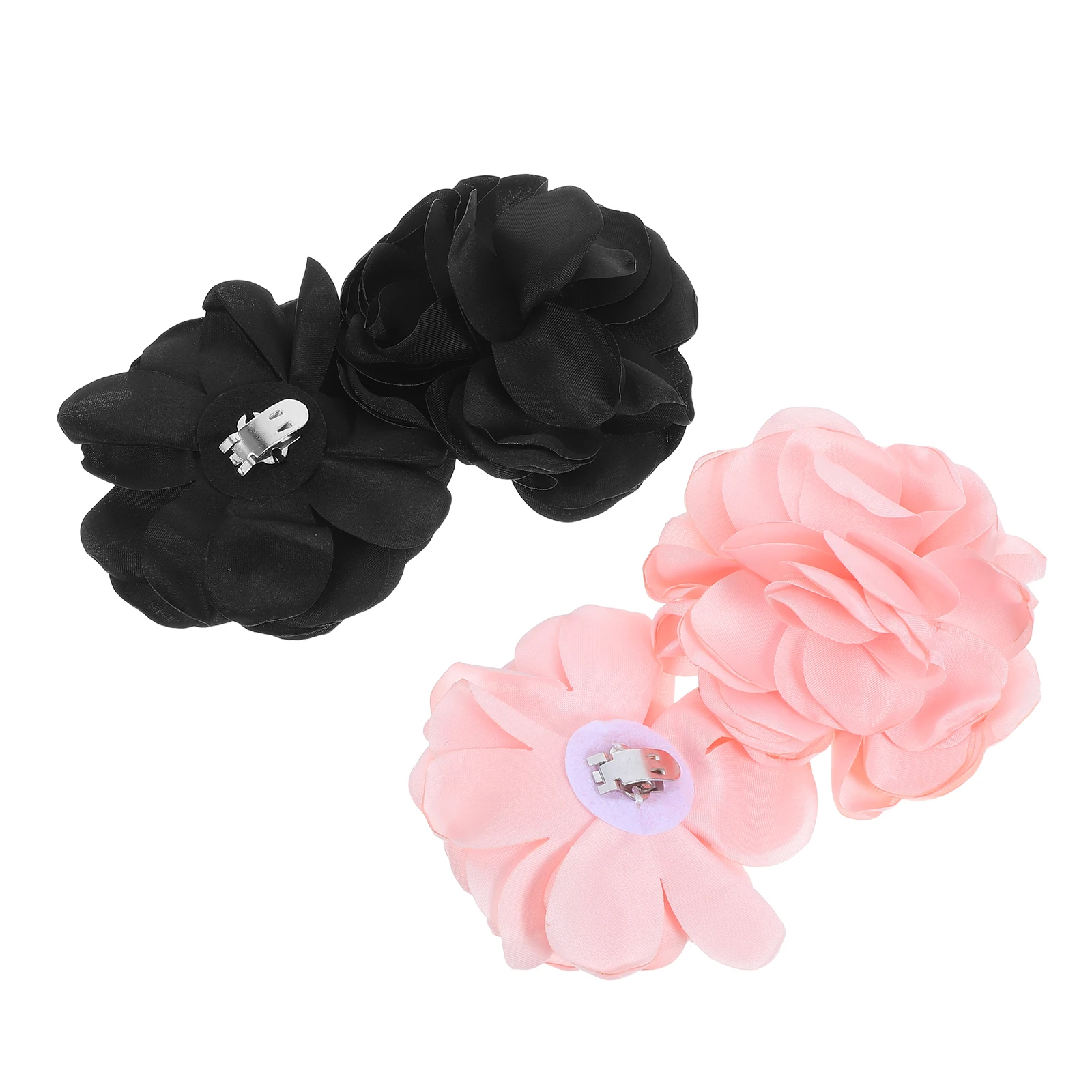 Clips para zapatos para mujer, adornos de flores extraíbles, decoraciones florales artificiales hechas a mano, Sandalias planas de tacón alto