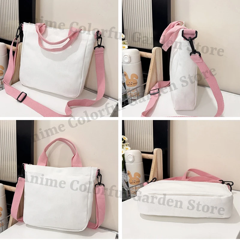 Wojan bolso cruzado lona para niños – Diseño Anime - imagen 5