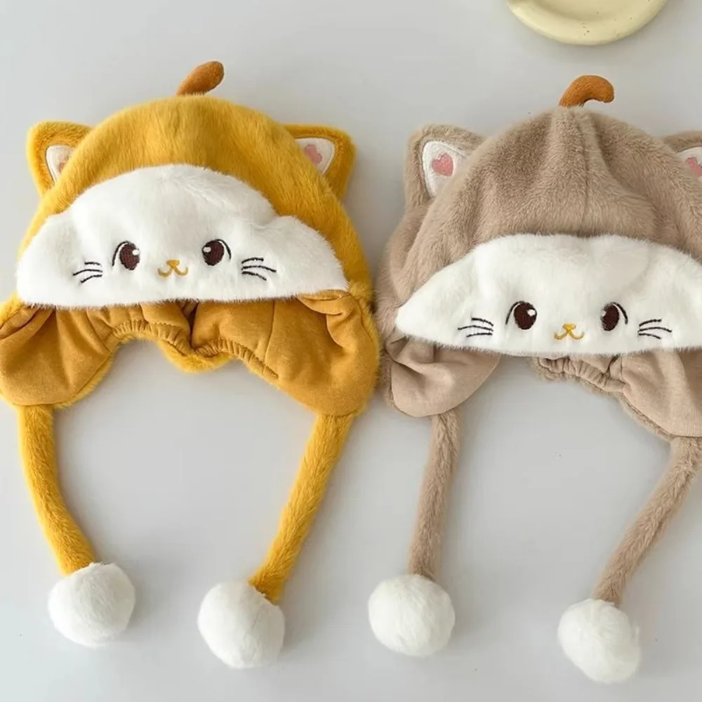 Nuevas orejeras suaves y esponjosas para invierno, gorro con protección para los oídos a prueba de viento y dibujos animados, gorro cálido y esponjoso - imagen 5
