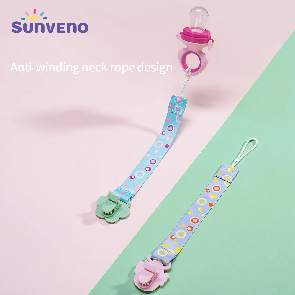 Clip sujetachupetes para bebé – Cadena decorativa de seguridad - imagen 3