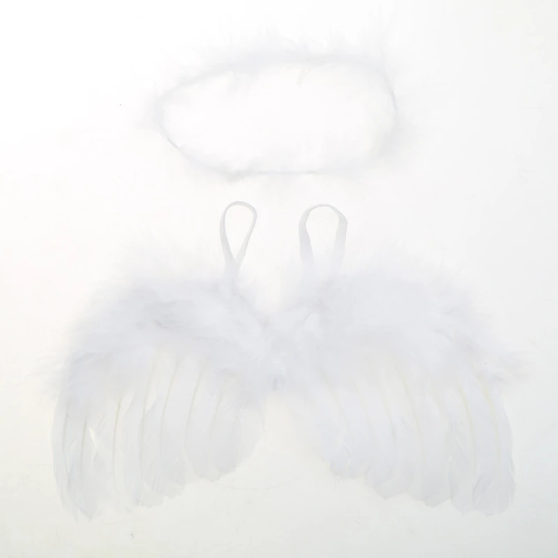 Diadema de plumas suaves para bebé recién nacido - imagen 4