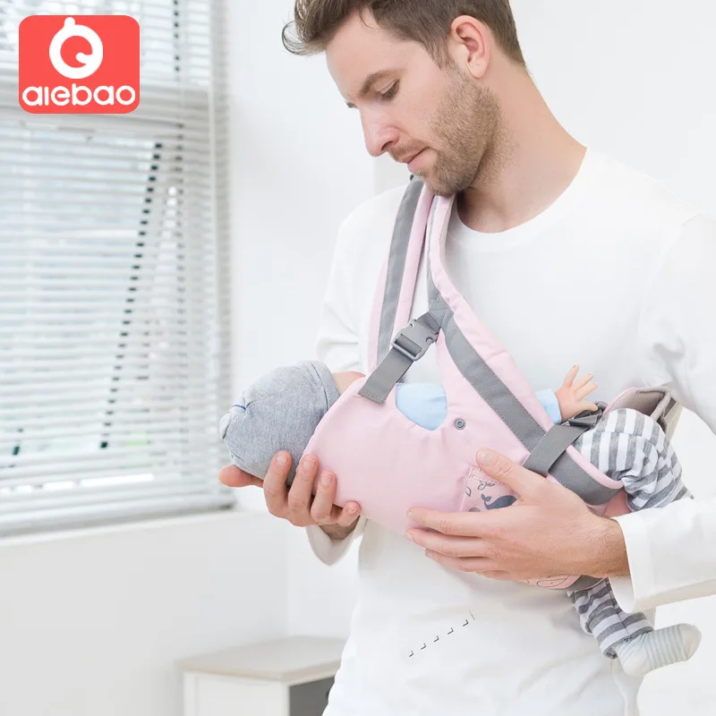 Aiebao Ackpacks Carriers Taburete de cintura para bebé Correa para recién nacido Correa de abrazo frontal multifuncional para bebé Four Seasons