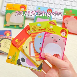 Notas adhesivas con animalitos para niños – Material escolar