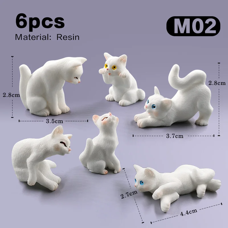 6pcs Cat -M02
