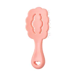 Peine infantil color caramelo – Forma de nube suave para niña