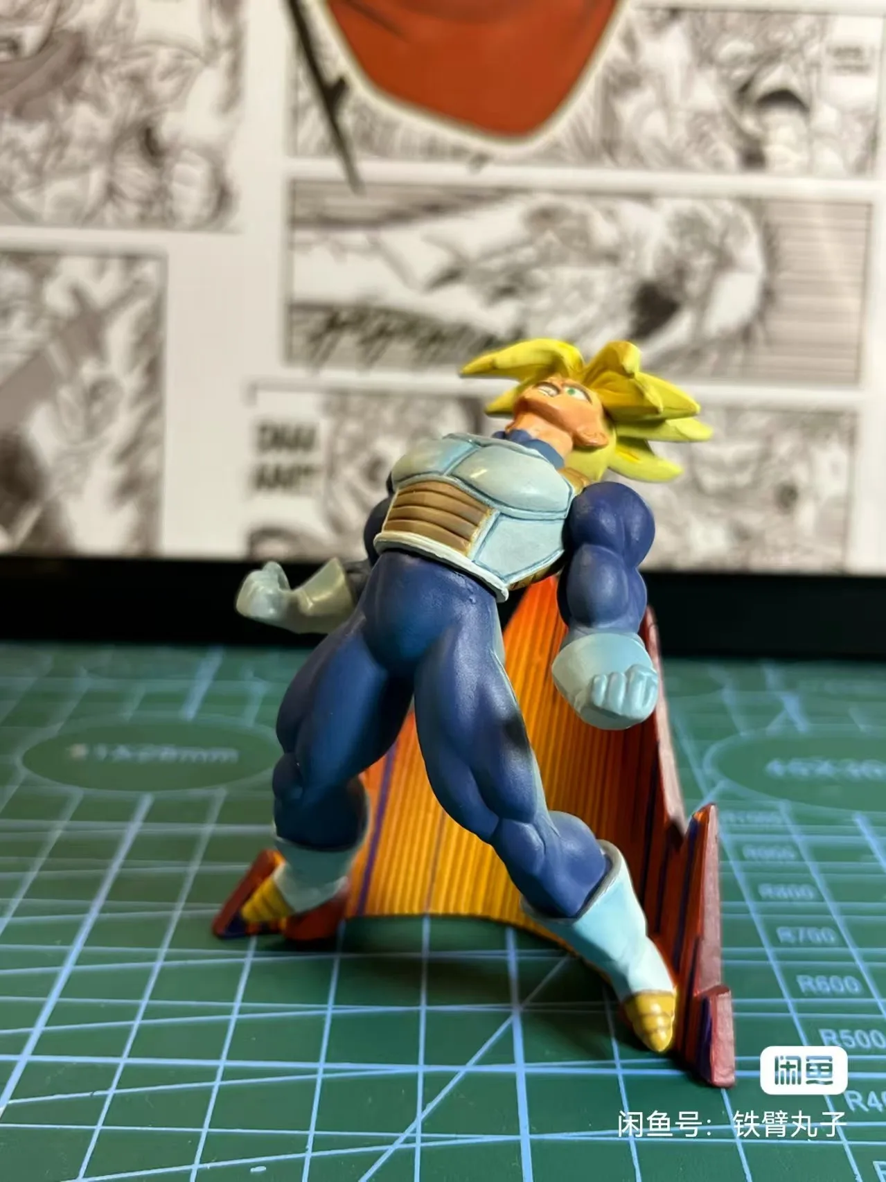 Caja de logotipo de Dragon Ball genuina Baby Goku Frieza Jiren Master Roshi escena figura modelo producto antiguo algunas defectos menor - imagen 3
