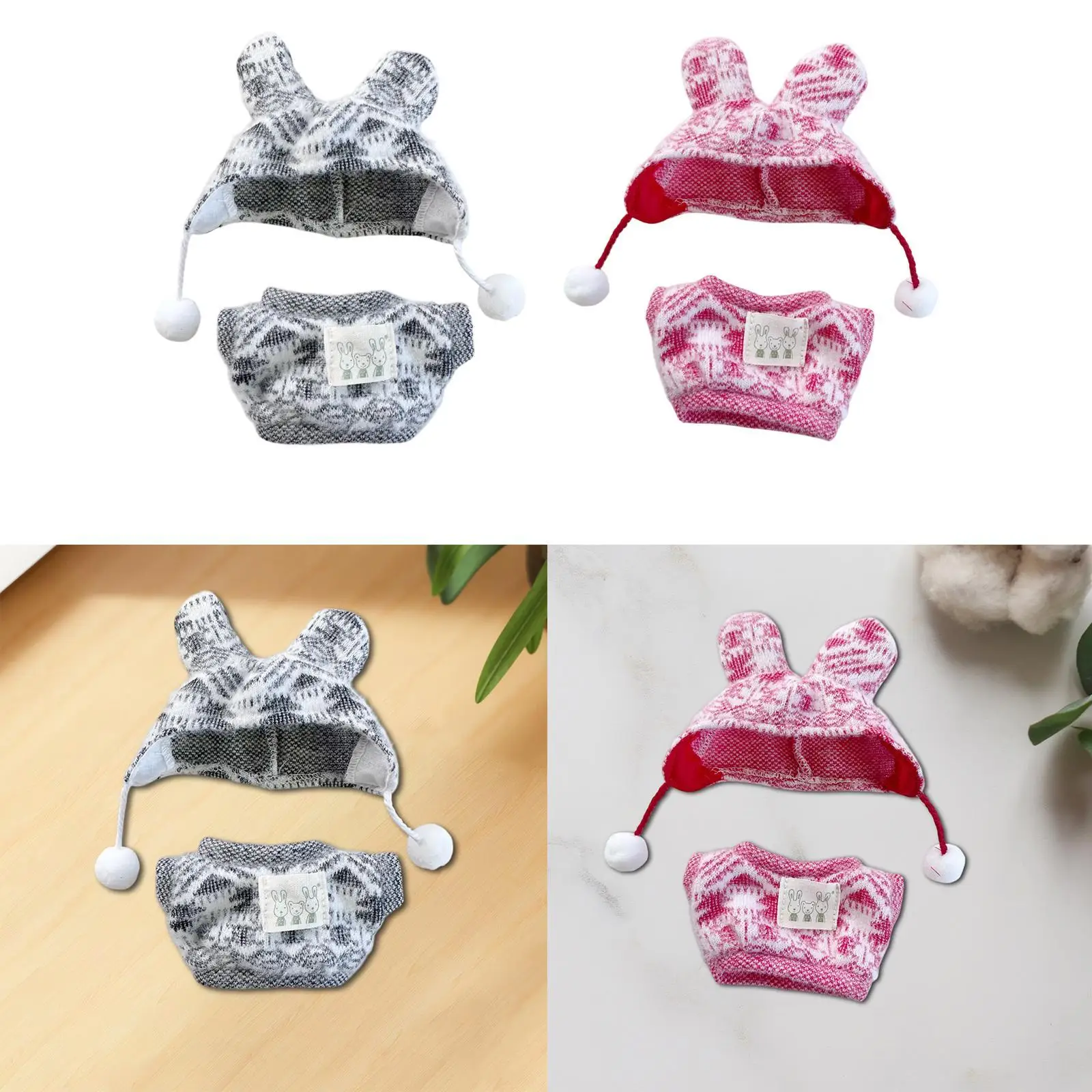 Doll Sweater Comfortable Pendant Doll Detachable Doll Clothing for 15cm Doll