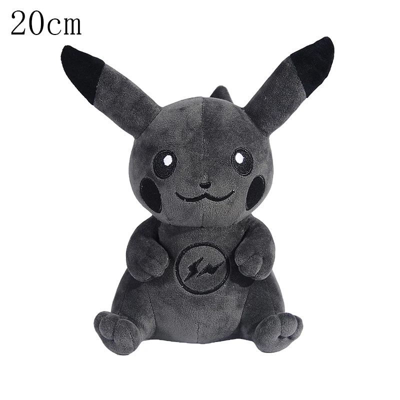 Pokémon Pikachu peluche negro que duerme sentado – Regalo para niños - imagen 3