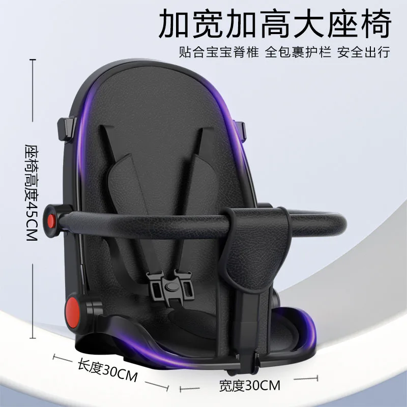 Venta al por mayor, triciclos para niños, bicicletas, cochecitos para bebés, cochecitos multifuncionales, cochecitos para bebés que pueden sentarse o acostarse - imagen 4