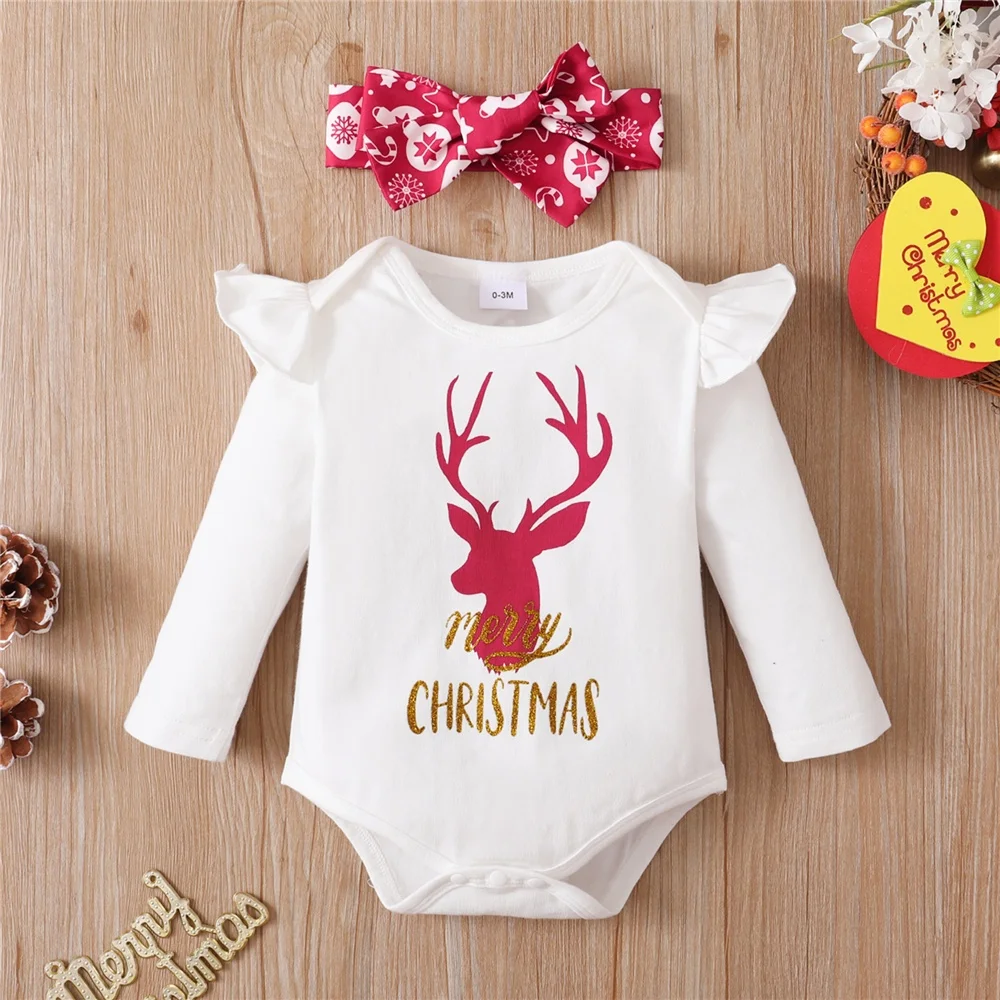 Disfraz Navidad bebé niña – Falda con tirantes y sombrero - imagen 3