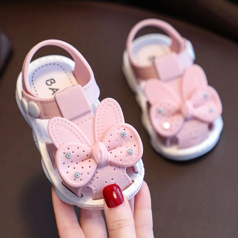 Sandalias de verano para niña con suela blanda y antideslizante - imagen 4