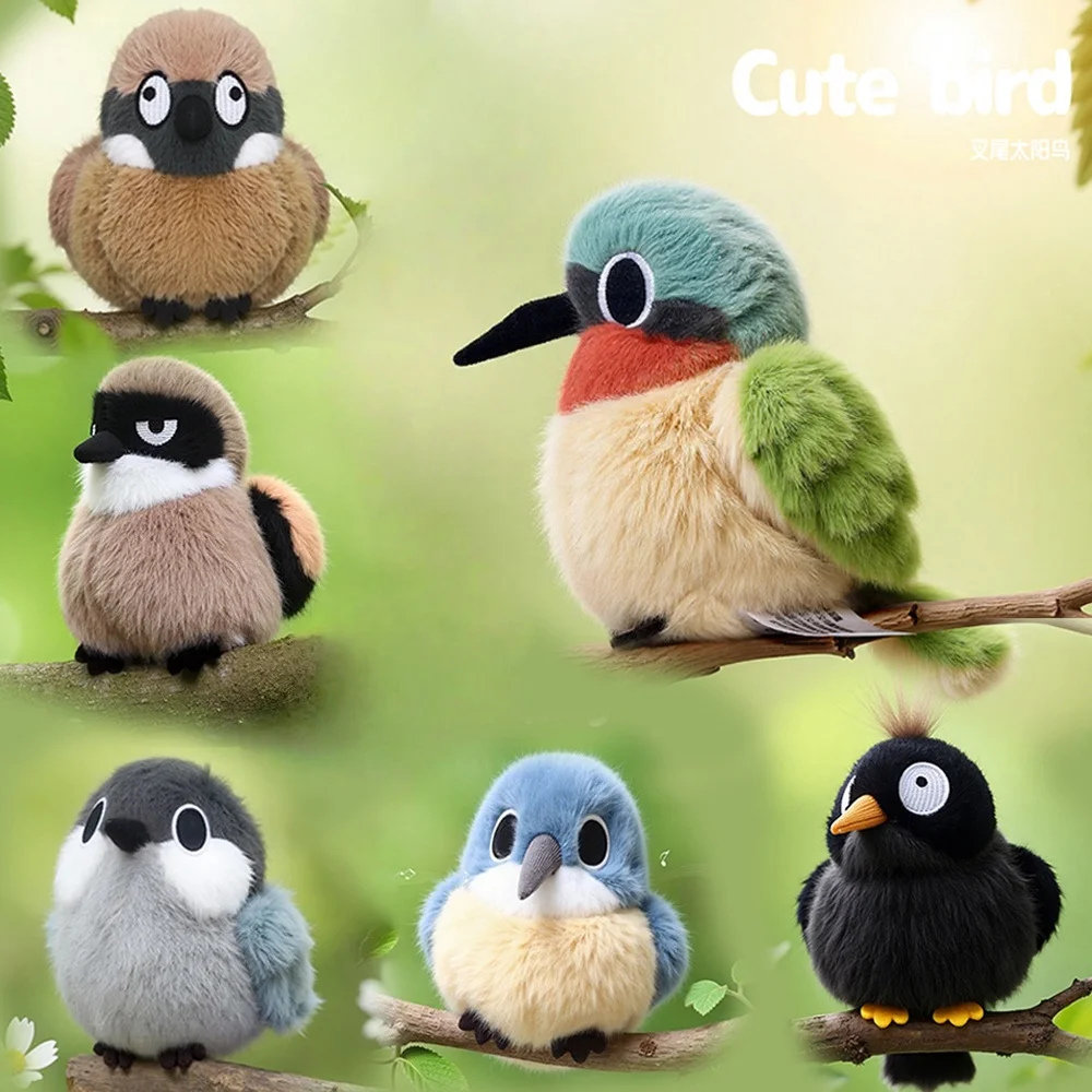 Peluche de pájaro realista suave para bebé – Juguete tierno - imagen 3