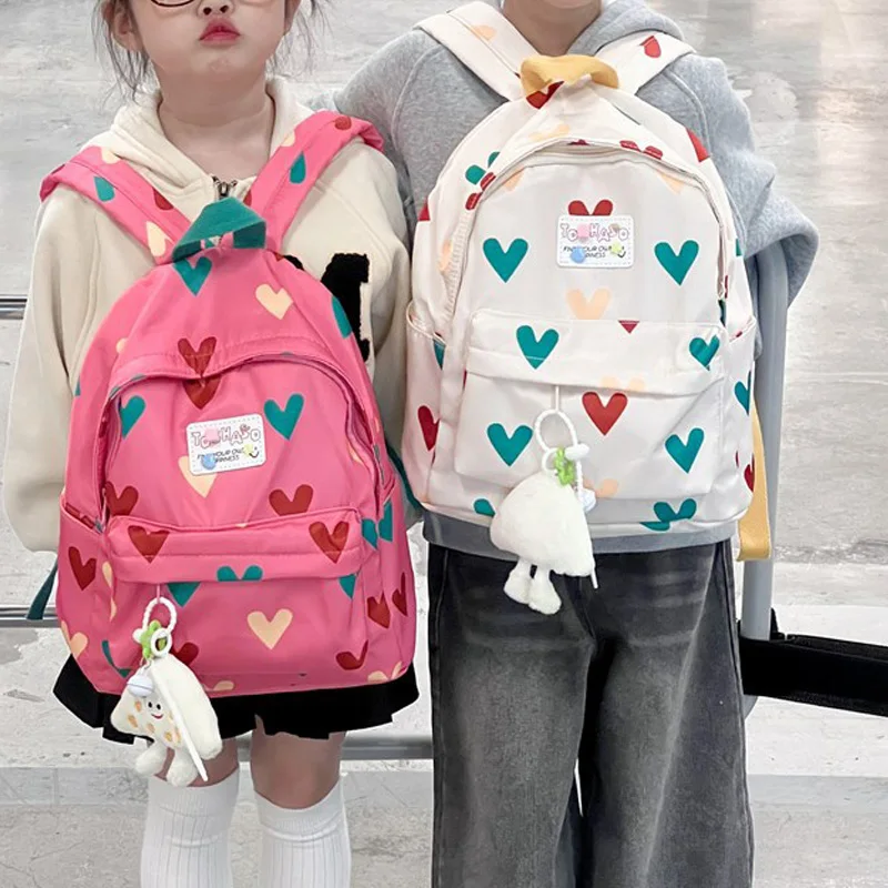 Mochila escolar infantil con estampado Dulce Amor para jardín de infantes - imagen 2