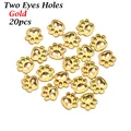 Gold-Two Eyes Holes