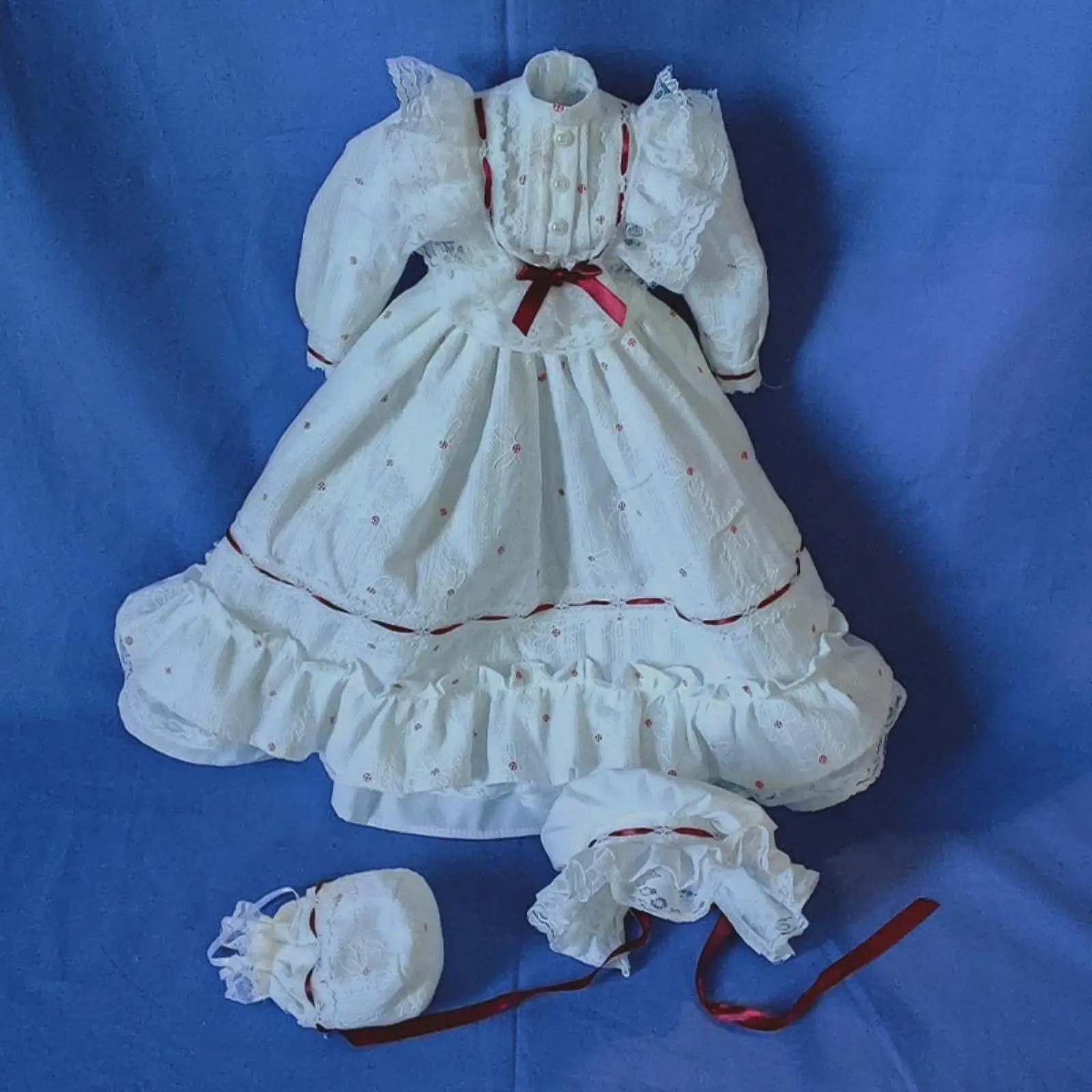 1/3 BJD Doll Dress Evening Dress Soft Kids Toy 24in Doll Retro Style Dress