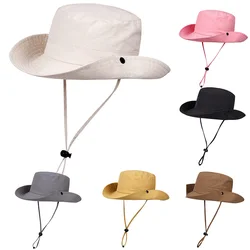 Sombrero de pescador transpirable infantil con protección solar