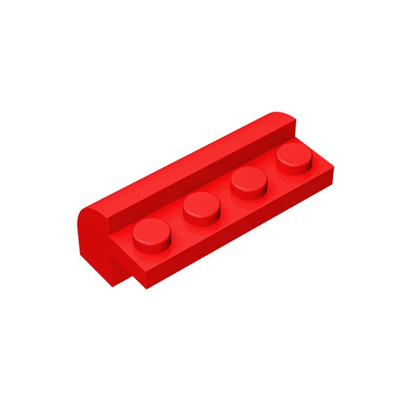 Piezas de 20 piezas MOC 6081, pendiente de ladrillo curvada 2x4x1 1/3 con parte superior curvada Compatible con Assmble DIY, bloques de construcción de partículas, juguete para niños - imagen 5