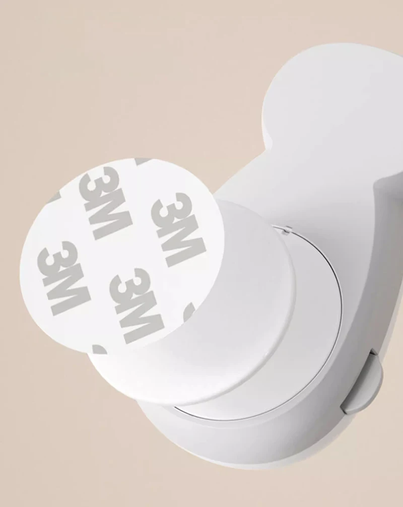 Protector de dedos antipinzamiento con tope giratorio para puertas - imagen 2
