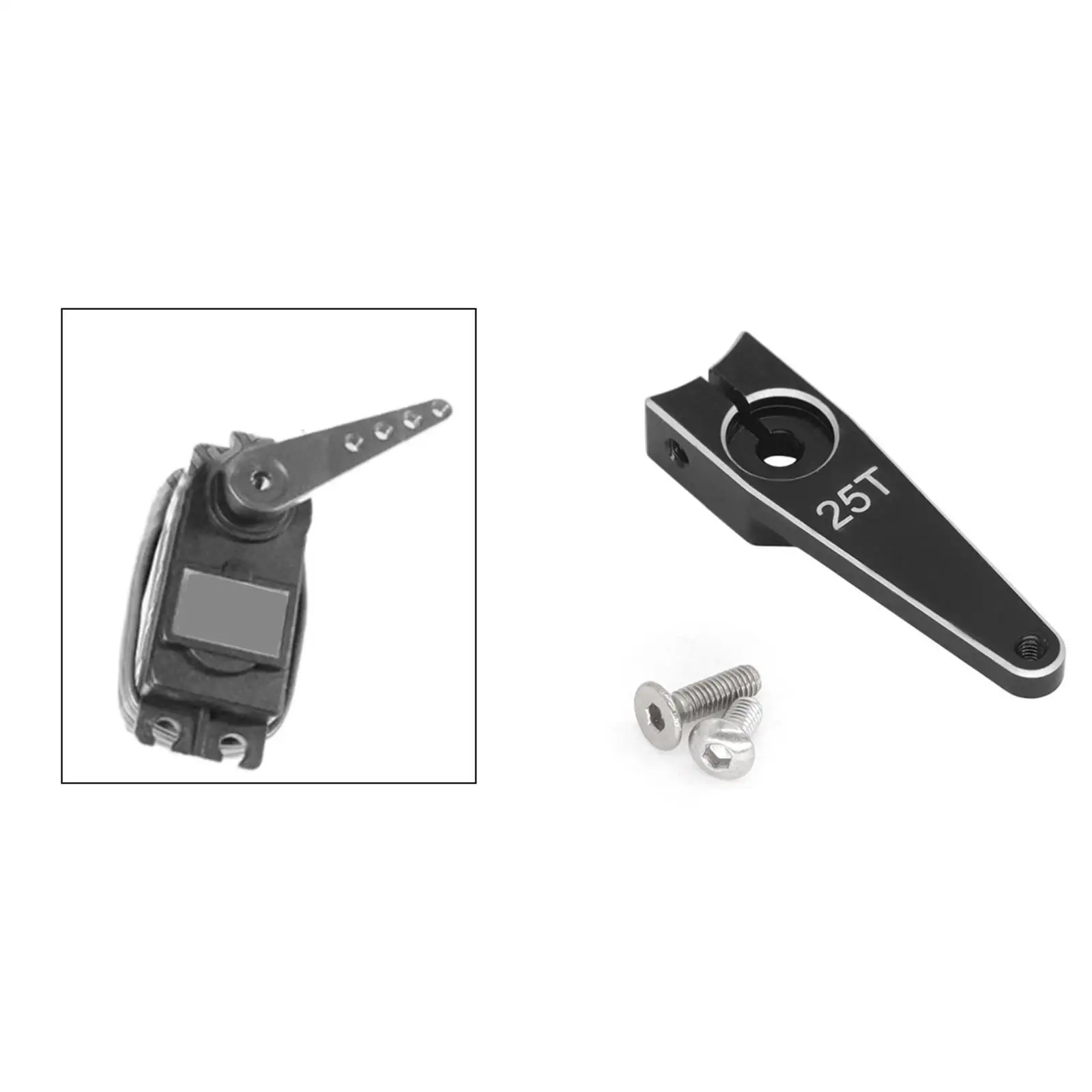 25T Servo Arm Replace Extended Metal Servo Arm for RC Crawler DIY Modified 25T Servo Arm Replace Extended Metal Servo Arm for RC Crawler DIY Modified