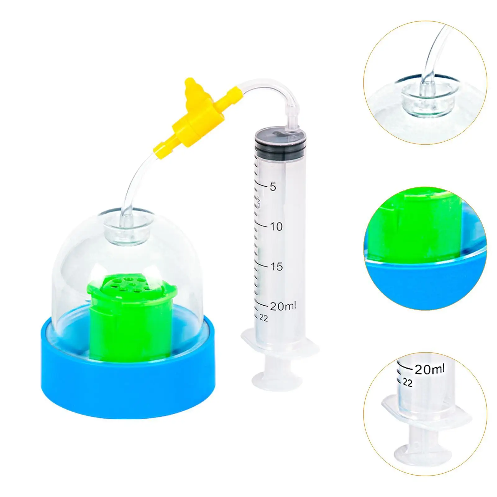 Vacuum Sound Kit Interactive Scientific Experimental Tool for Boys and Girls Classroom Children Teenager Students