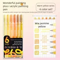 Yellow 6pcs