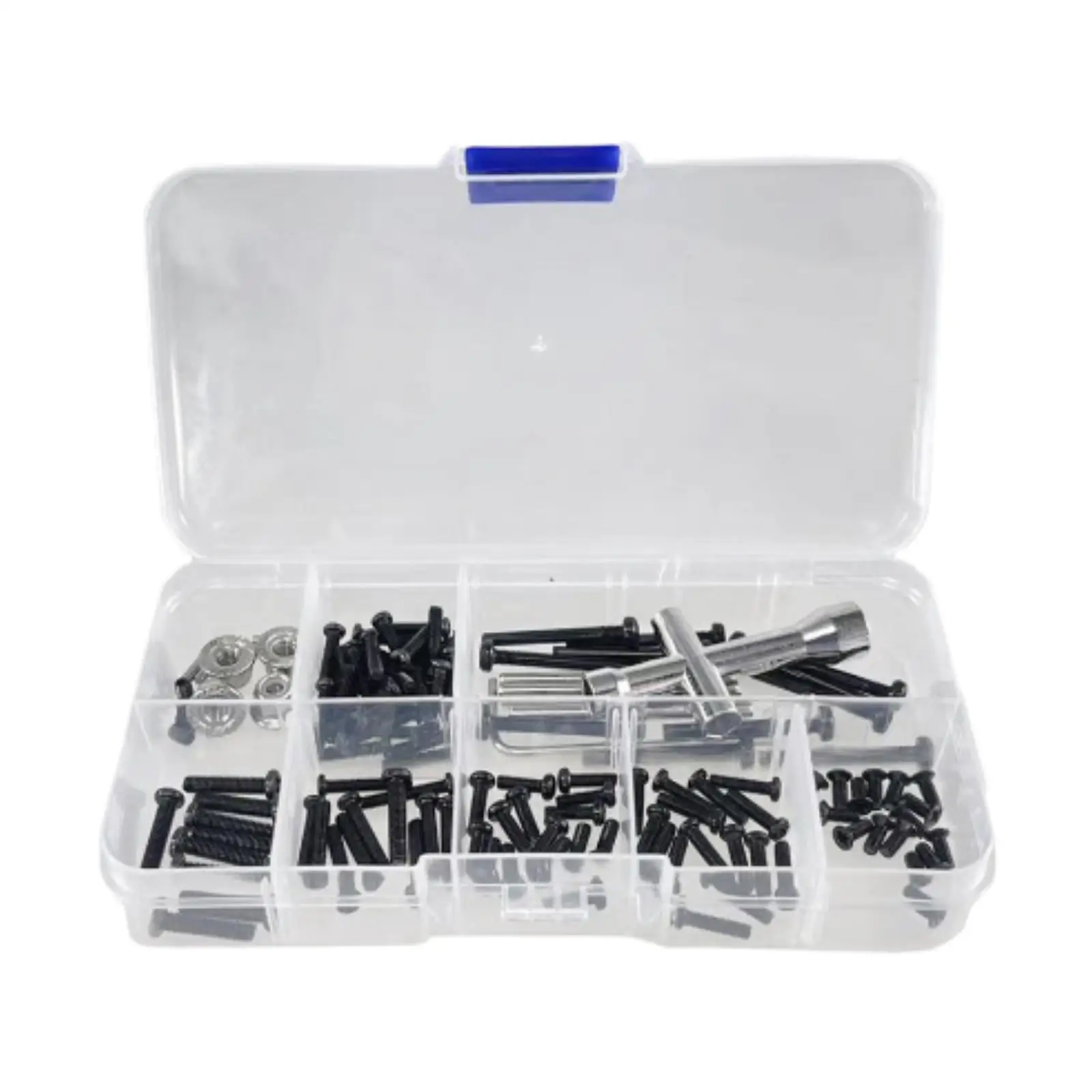 RC Car Screw Kit with Storage Box Repair Tool for 16207 16208 1/16 RC Car
