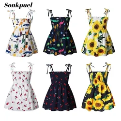 Vestido verano niña – Algodón suave sin mangas