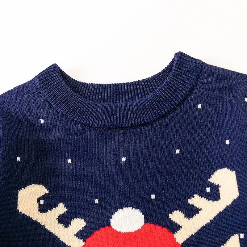 Jersey navideño de algodón para niños - Manga larga suave - imagen 5
