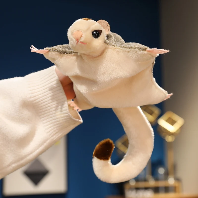 Peluche blandito de ardilla voladora para bebés