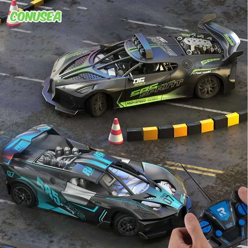 Coche deportivo teledirigido de alta velocidad para niños