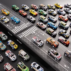 Coches de aleación para niños - Modelos de carreras y clásicos