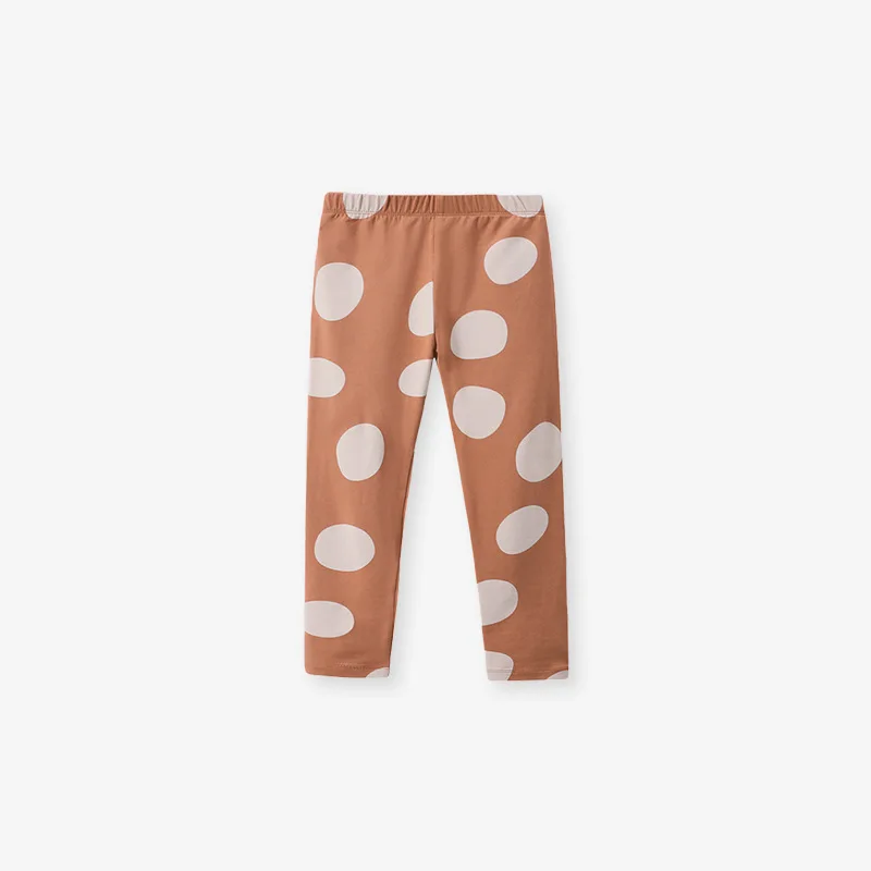Conjunto de punto para niña con dibujos animados y pantalón estampado - imagen 5