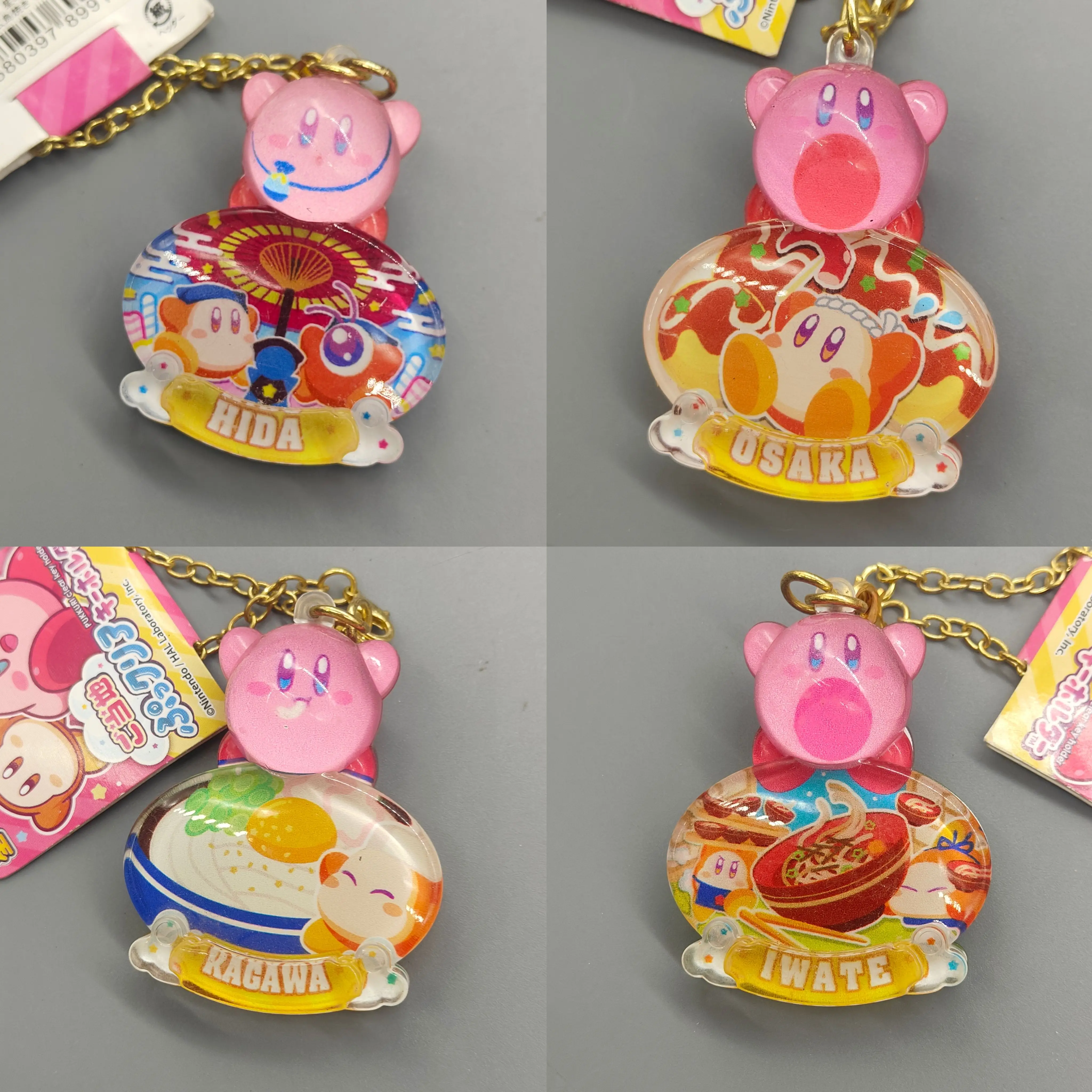 Llavero acrílico Kirby colgante infantil para bolso - imagen 3