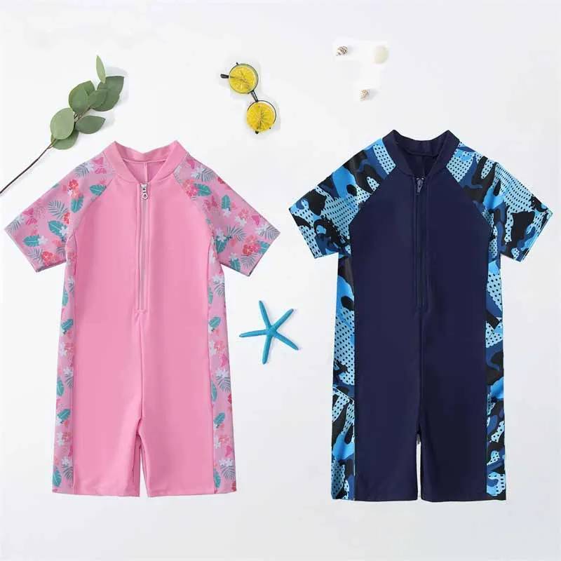 Traje de baño una pieza con protección solar – Secado rápido - imagen 2