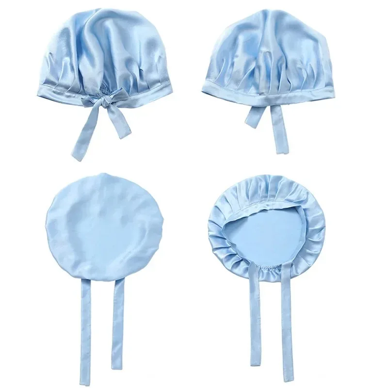 Gorro de seda morera 22 Momme para dormir - Cuidado de rizos y caída - imagen 3