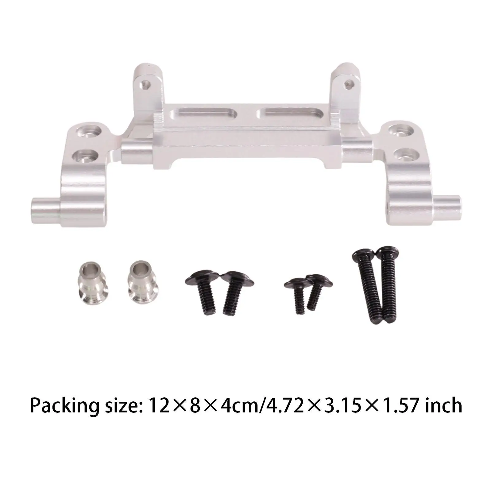 RC Servo Mount Wear Resistance Replace Steering Gear Seat Metal Servo Fixing Mount for MN99S MN168 MN82 1/12 Scale RC DIY Model
