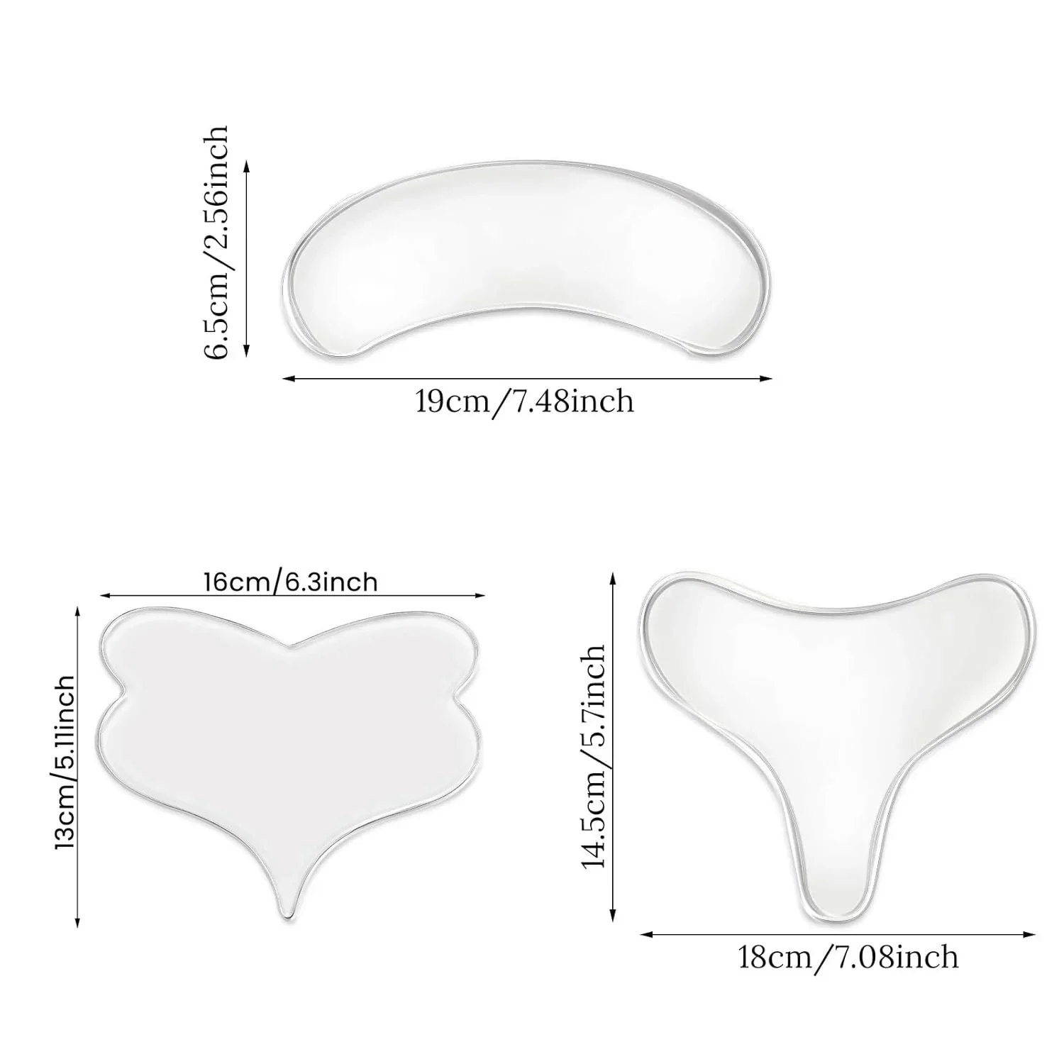 Parche de silicona reutilizable antiarrugas para escote – Efecto lifting - imagen 4