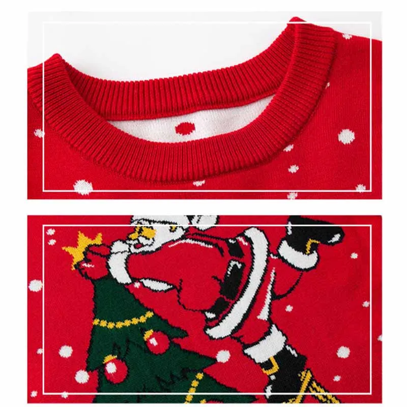 Jersey navideño para niños – Punto manga larga informal - imagen 5