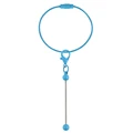 3pcs aqua blue