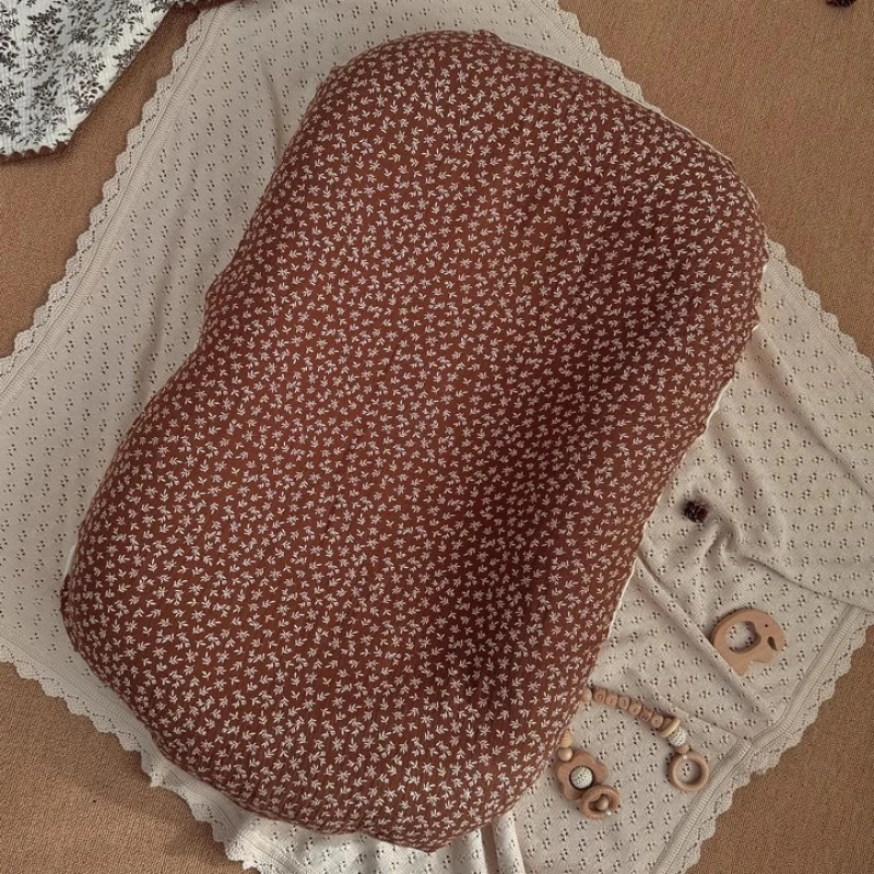 Moisés para bebé, cama para recién nacido, nido, alfombrilla para cambiar pañales de bebé, 2 lados, funda suave y transpirable 100% de algodón, funda extraíble