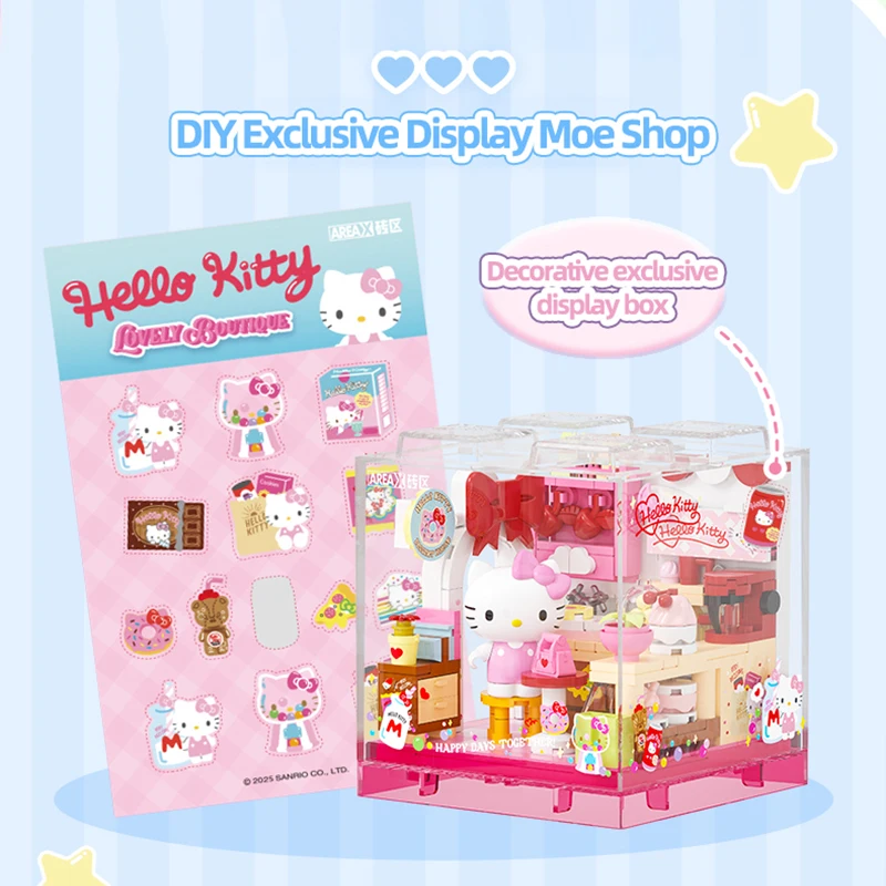 Bloques de construcción Hello Kitty y Kuromi – Sanrio para escritorio - imagen 5