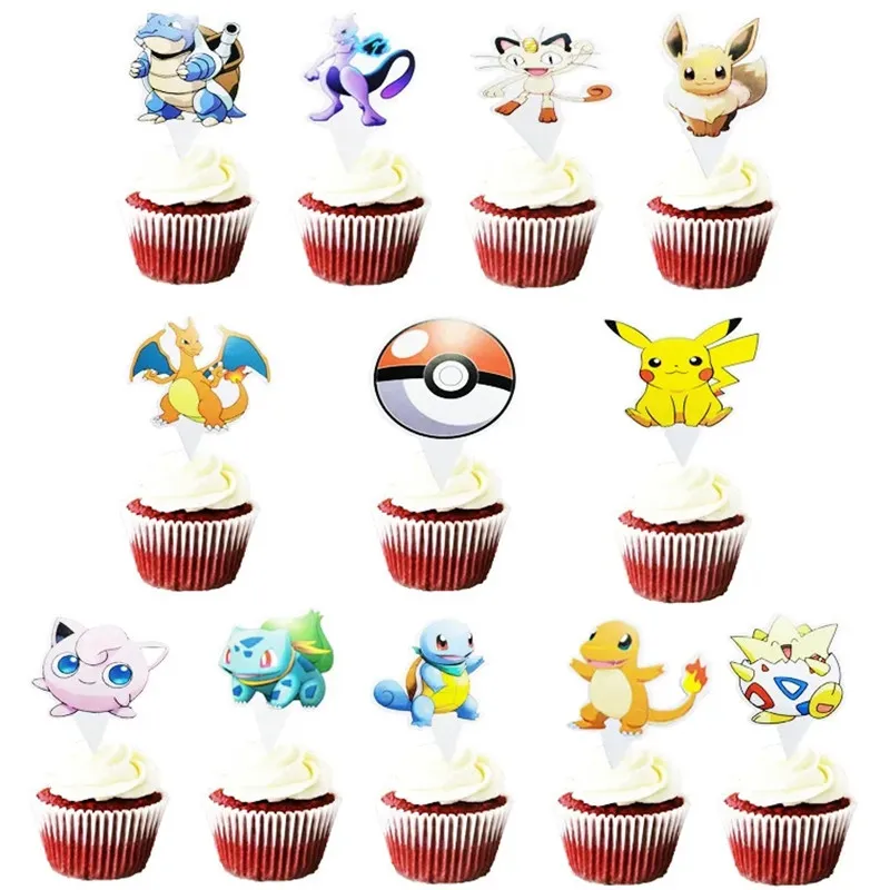 24pcs Cake Toppers